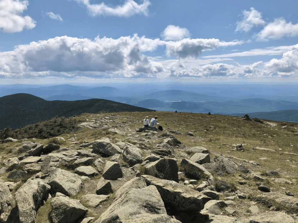 View from the summit of Mount Moosilauke.