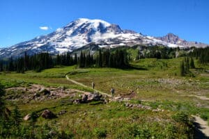 Your Wonderland Trail permit will take you to places like this in Mount Rainier National Park.